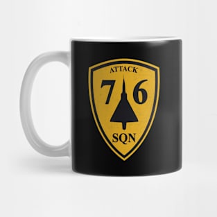 Australian Mirage 76th Squadron (Small logo) Mug